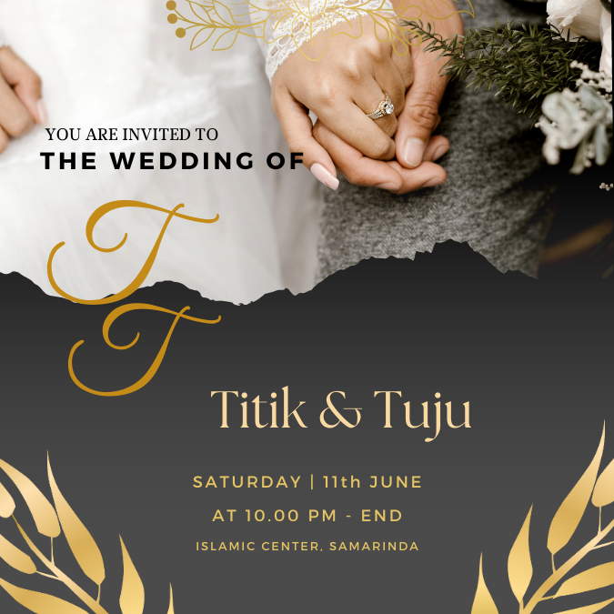 TEMPLATE CANVA TEMA WEDDING (GRATIS)