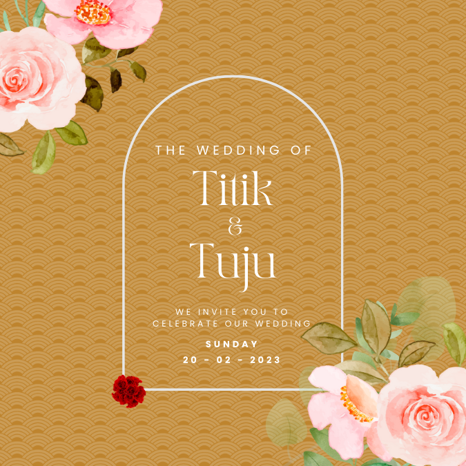 TEMPLATE CANVA TEMA WEDDING (GRATIS)