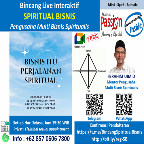 Bincang Live Interaktif SPIRITUAL BISNIS