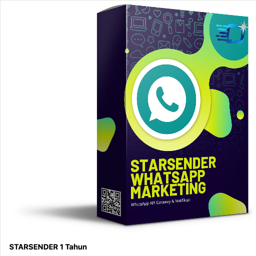 Whatsapp Gateway Starsender 1 Tahunan - Tool Webased Notifikasi & API Gateway Untuk Segala Kebutuhan WhatsApp Marketing Anda