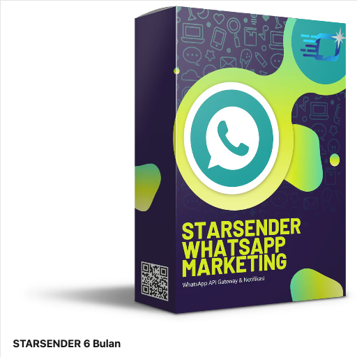 Whatsapp Gateway Starsender 6 Bulanan - Tool Webased Notifikasi & API Gateway Untuk Segala Kebutuhan WhatsApp Marketing Anda