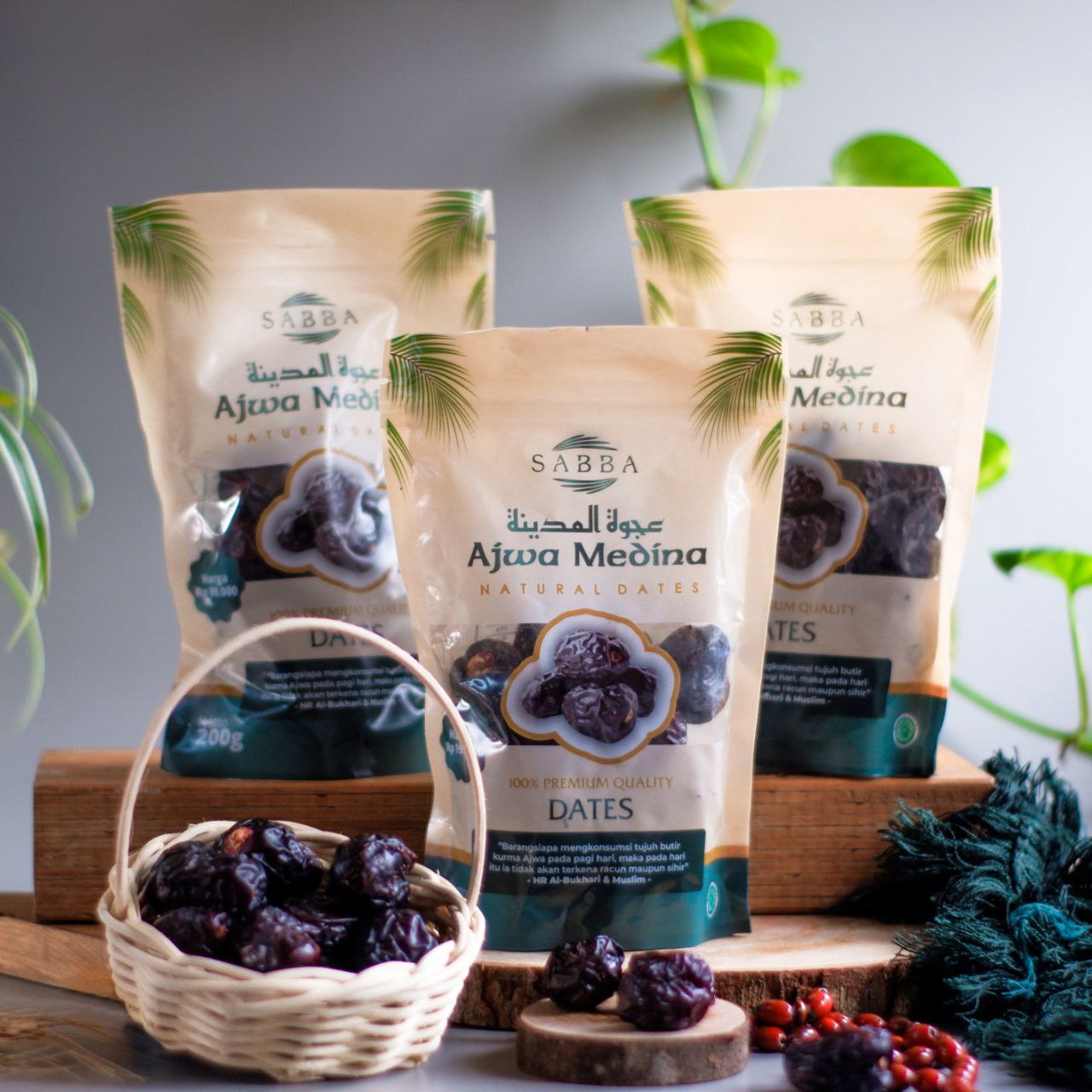Kurma Sabba Ajwa Premium 100 % 