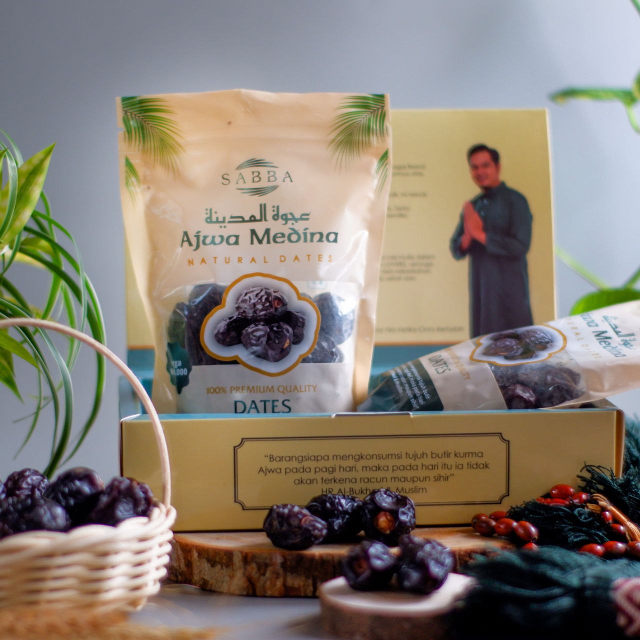 Kurma Sabba Ajwa Premium 100 % 