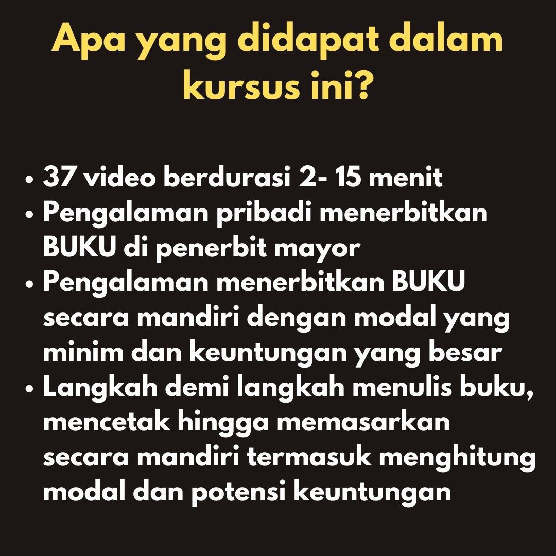 Mentoring Menulis Buku