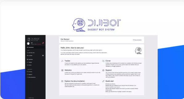 DijiBot is a website crawler that enables you to download the content of sites using the WordPress infrastructure as a file.