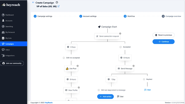 HeyReach | Scale your LinkedIn outreach indefinitely. For Agencies & Teams