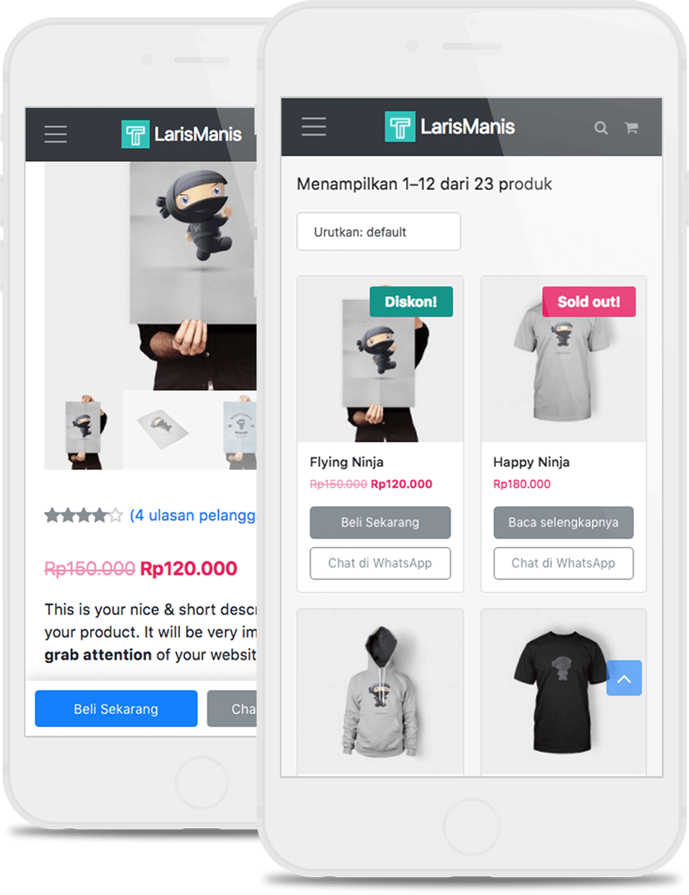 Laris Manis Woocommerce WPThemes
