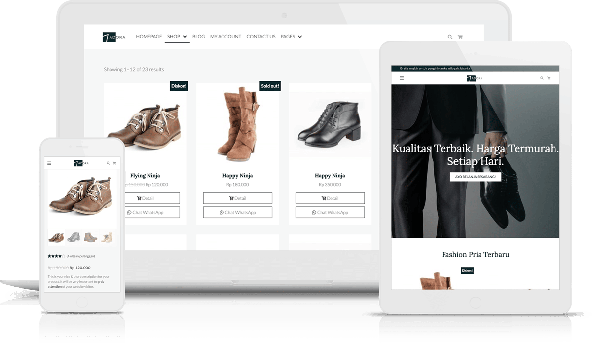 AdoraID WooCommerce WordPress Theme