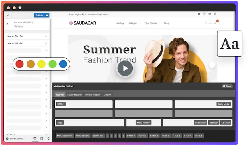 Saudagar WP - WordPress Theme