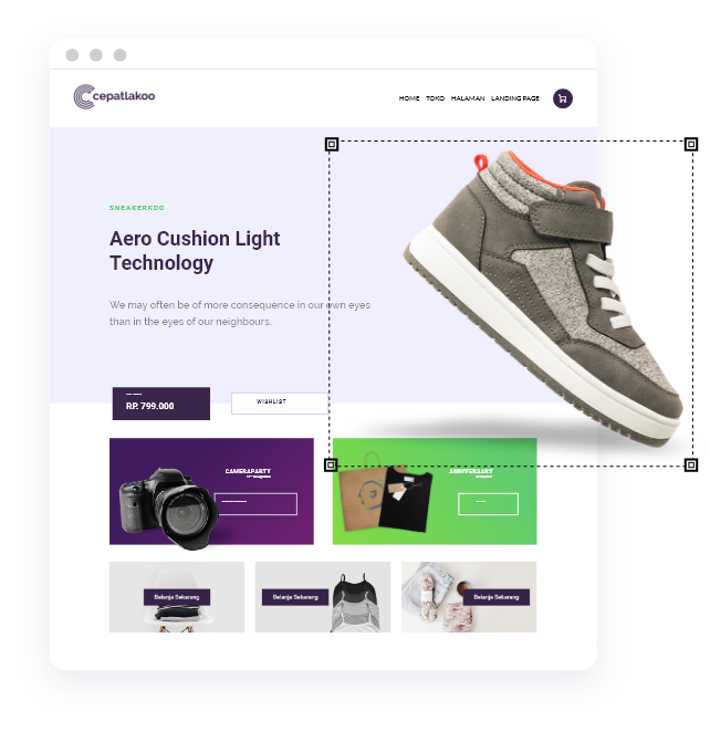 Cepatlakoo Woocommerce - WordPress Theme