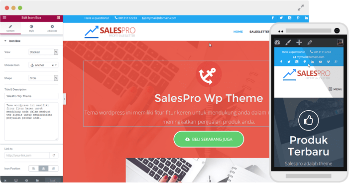 Salespro Wordpress Theme