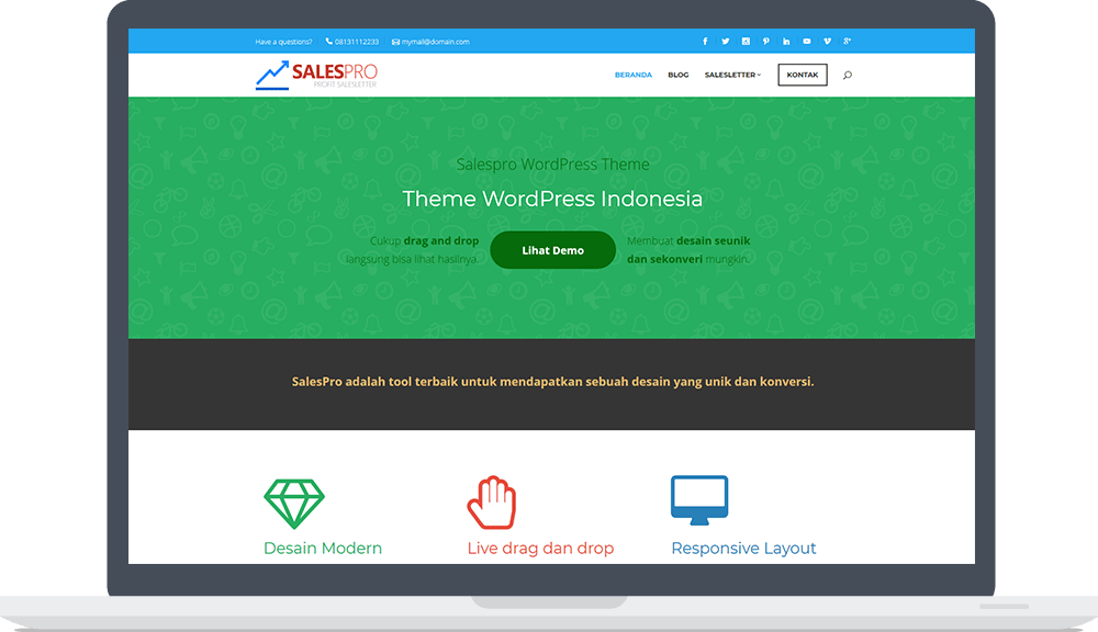 Salespro Wordpress Theme