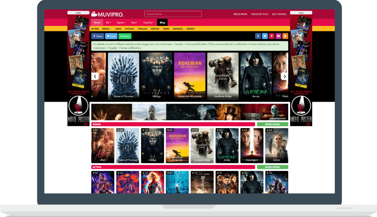 Muvipro Movie Wordpress Themes