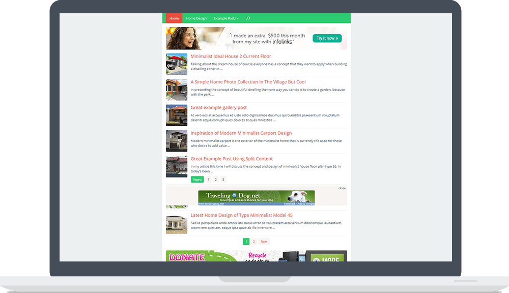 Galepro - WordPress Theme