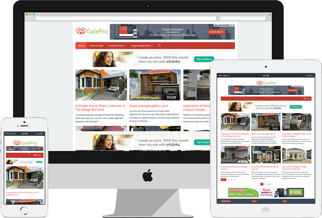 Galepro - WordPress Theme
