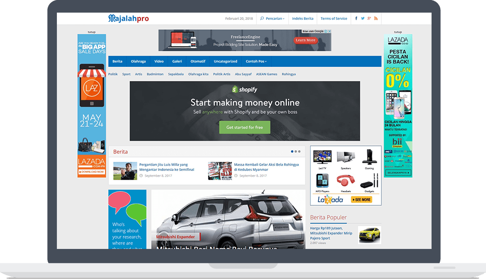 MajalahPro - WordPress Themes