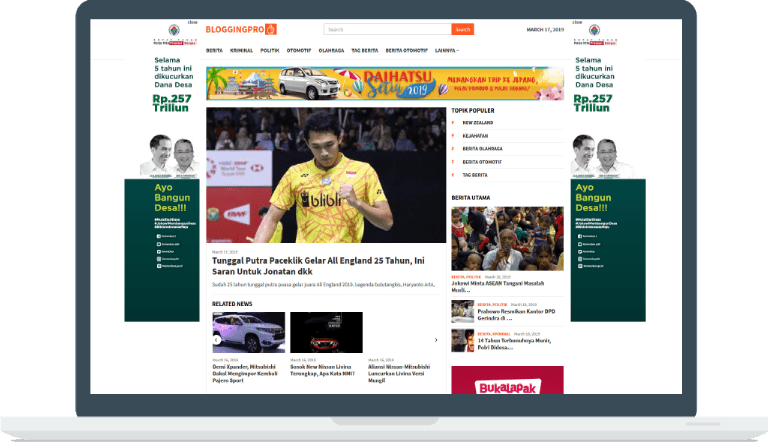 BloggingPro - WordPress Themes