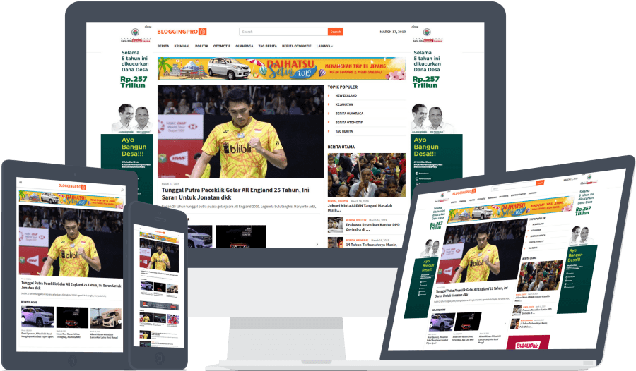 BloggingPro - WordPress Themes