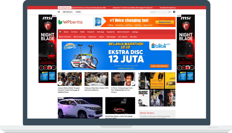 WPBerita - WordPress Themes