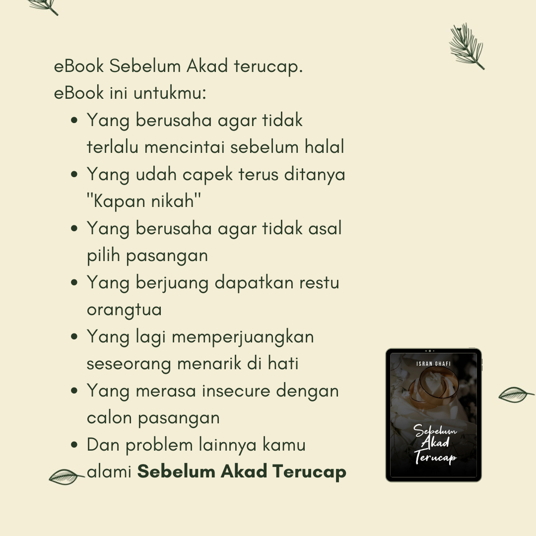 eBook Sebelum Akad Terucap