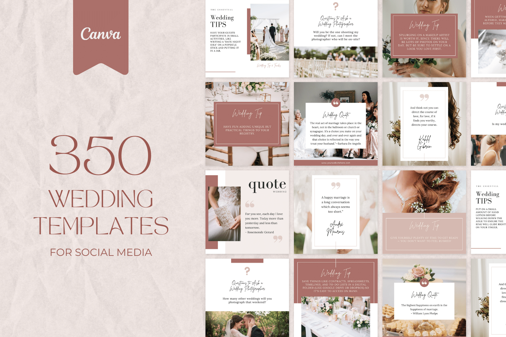 350+ Template Wedding Siap-Pakai untuk Wedding Organizer & Photographer