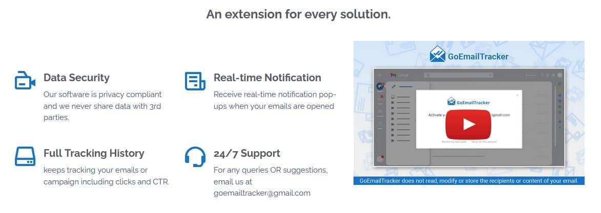 GoEmail Tracker Lifetime Deal : Secured Email Tracker For Gmail & Workspace