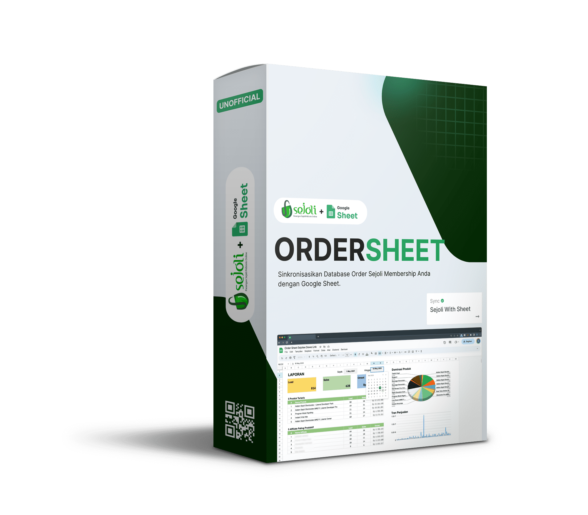 Sejoli Order Sheet - Plugin Addon Sejoli