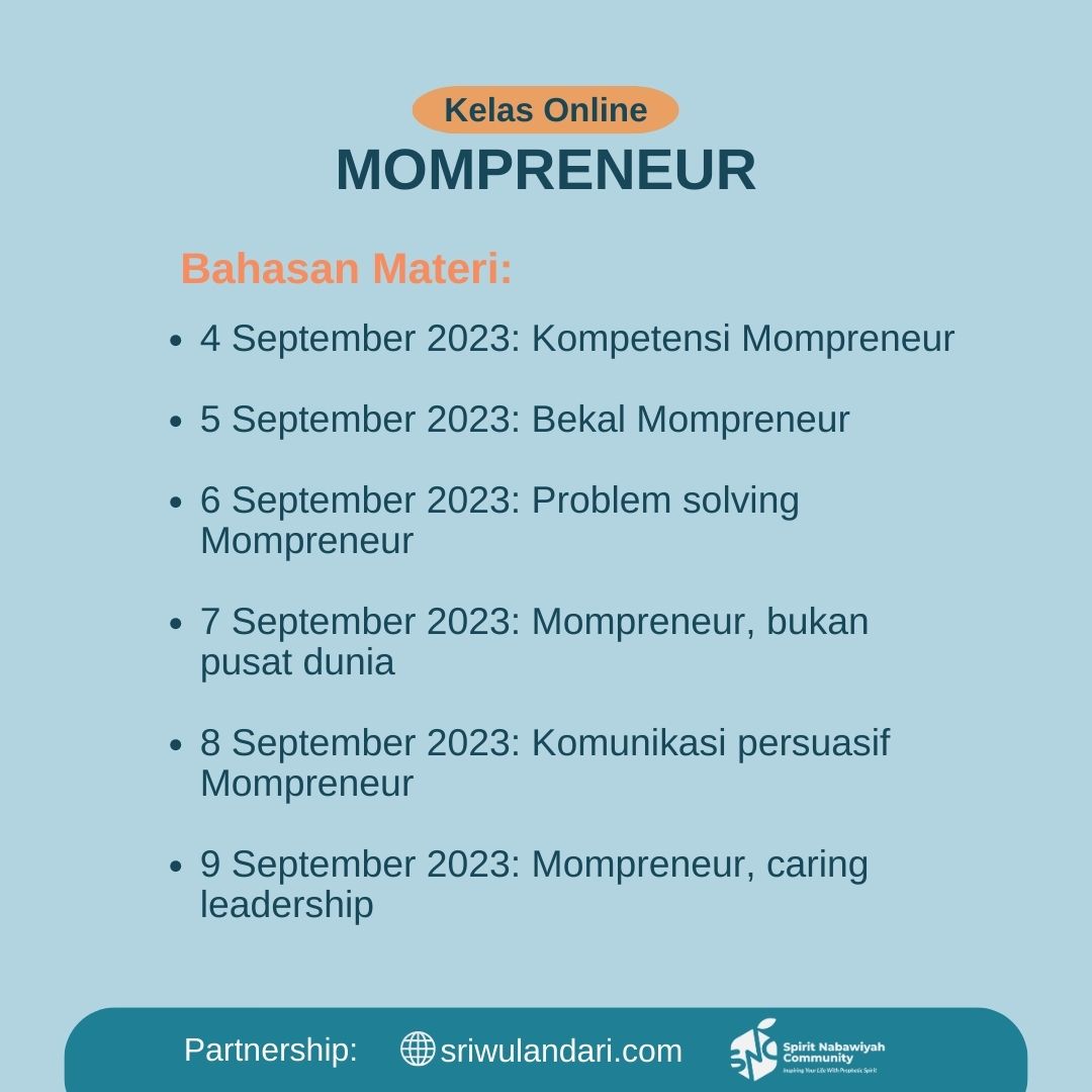 Kelas Mompreneur