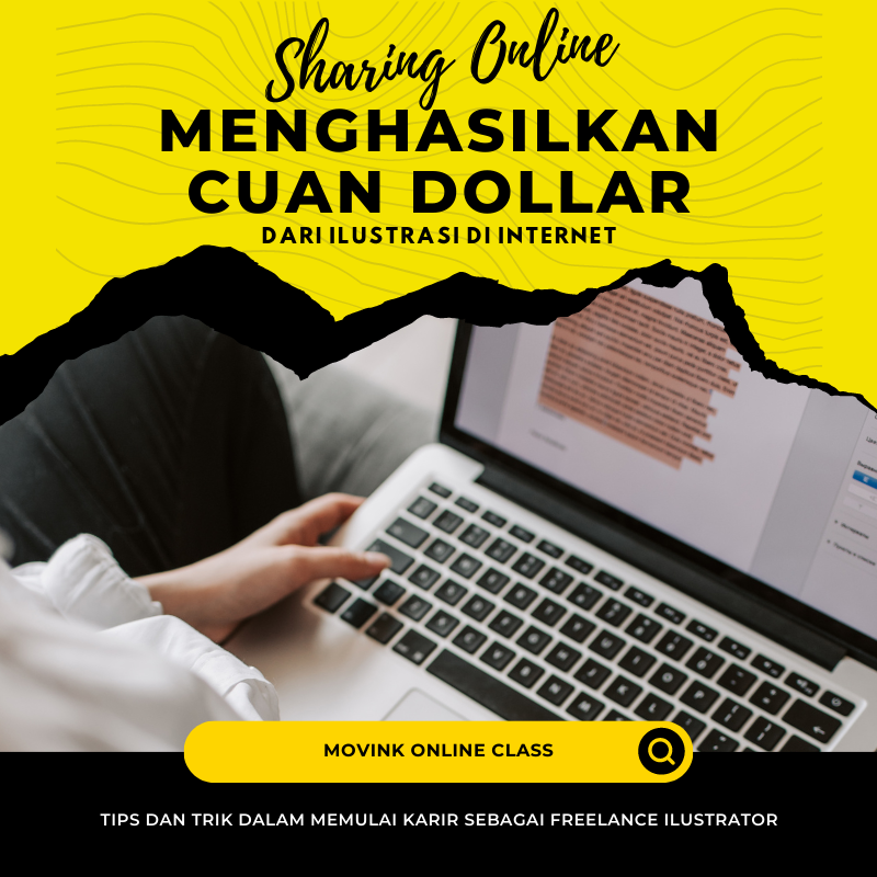 Menghasilkan Cuan Dollar dari Ilustrasi di Internet