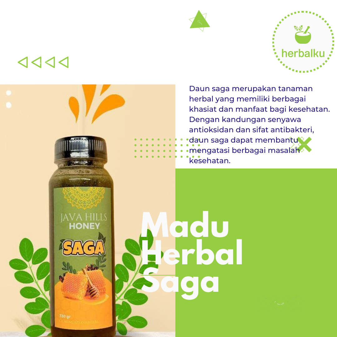 Madu Saga Herbal 350 Gram