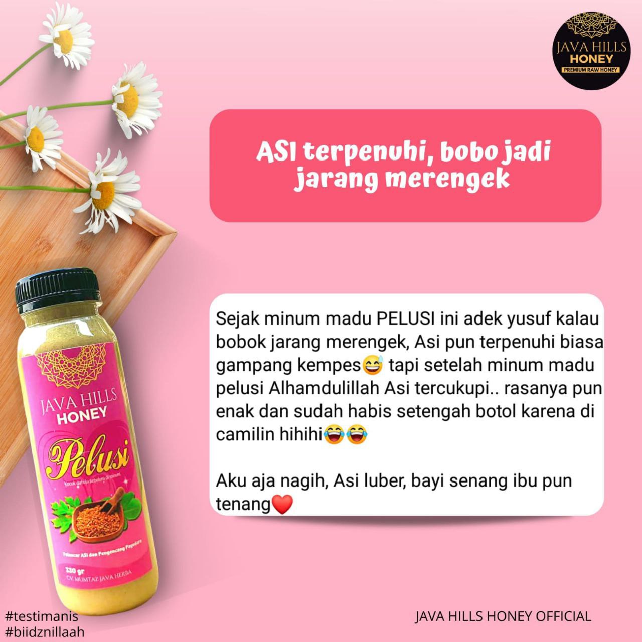 Madu Pelusi Herbal 330 Gram