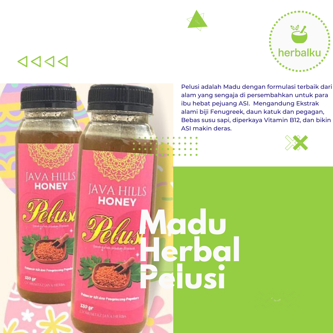 Madu Pelusi Herbal 330 Gram