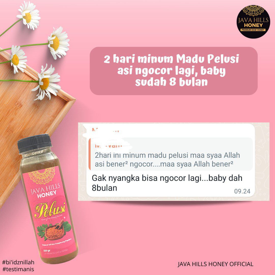 Madu Pelusi Herbal 330 Gram