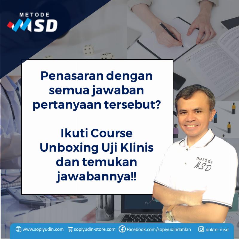 Unboxing Uji Klinis oleh MSD