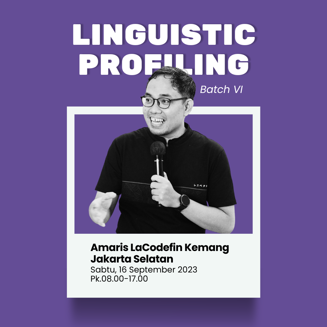 Workshop Linguistic Profiling (offline)
