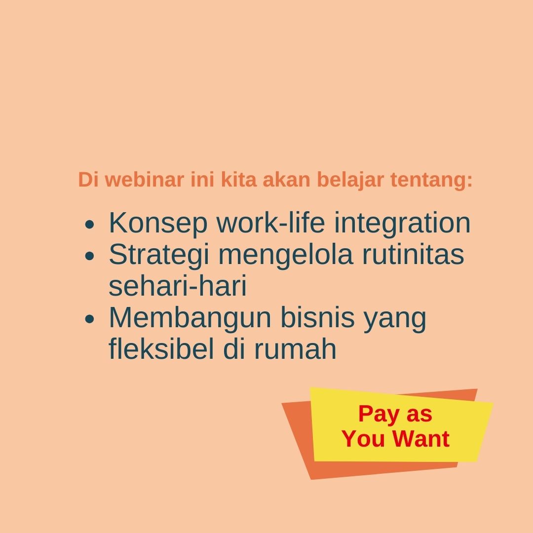 Work-Life Integration: Merdeka dari Rutinitas