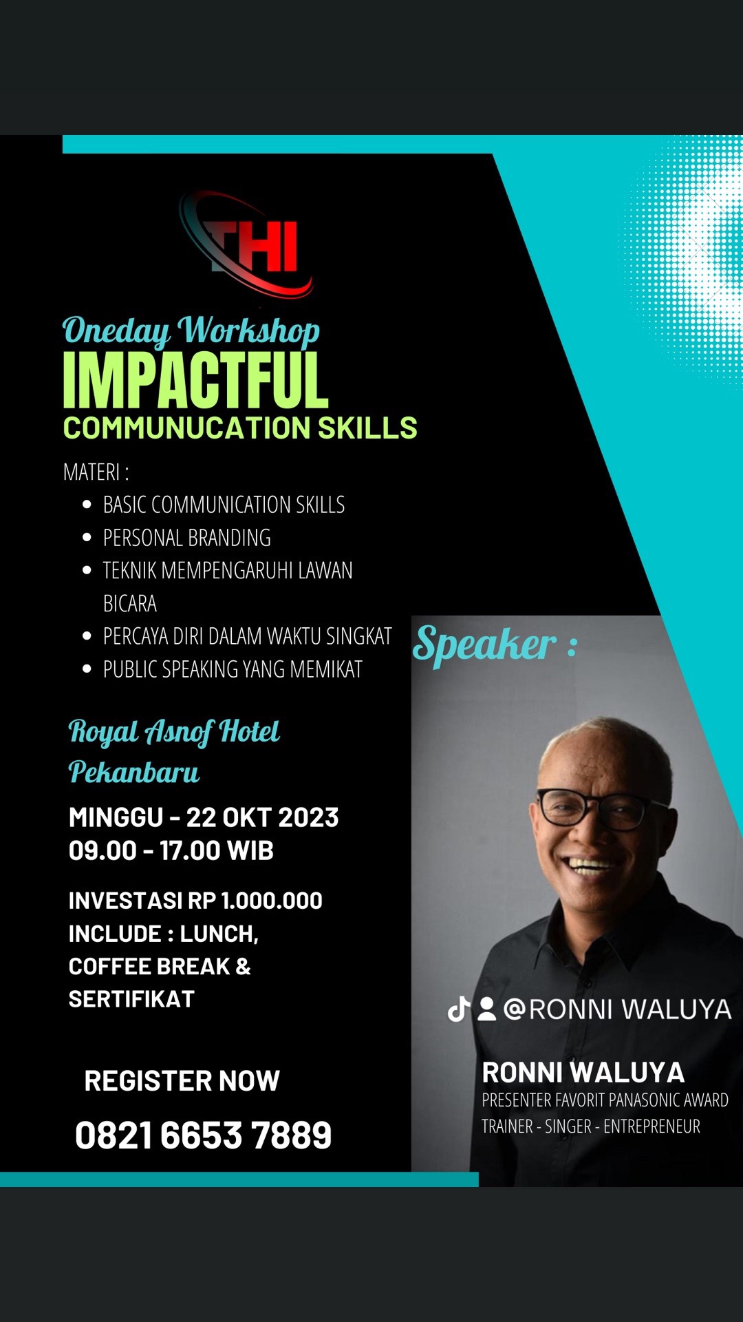 Oneday Workshop : Impactful Communication Skills