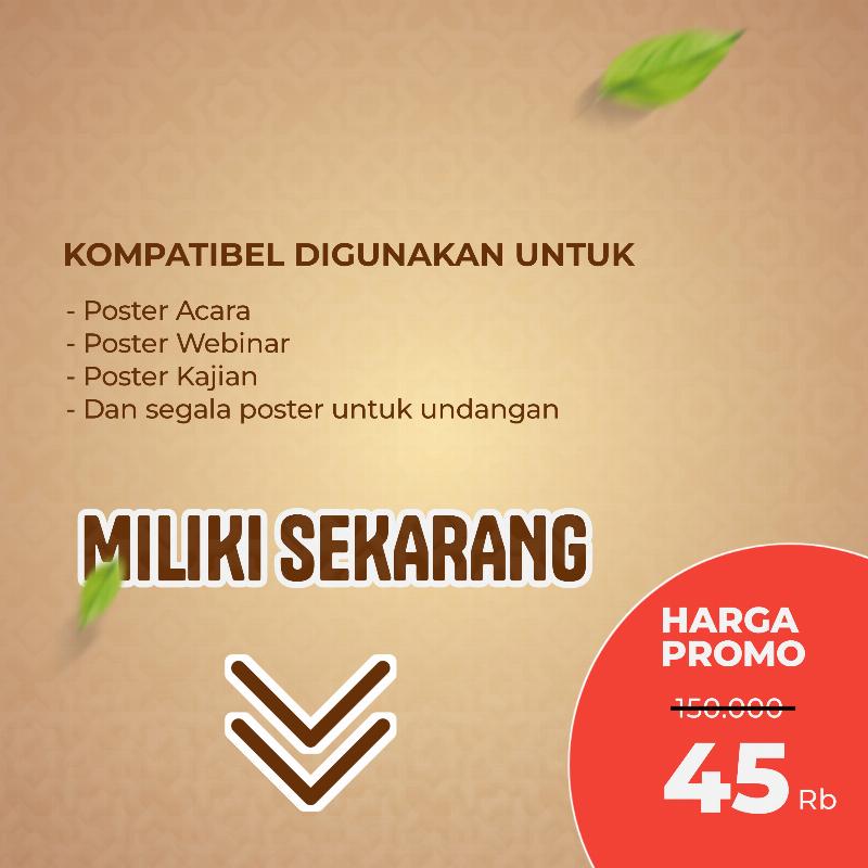 Pake Template PLP Special Poster Acara Vol.1