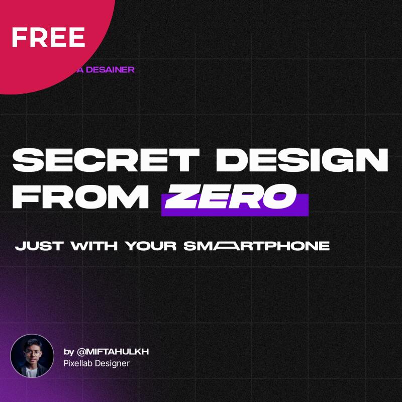 Webinar Secret Design From Zero (Untuk Pemula)