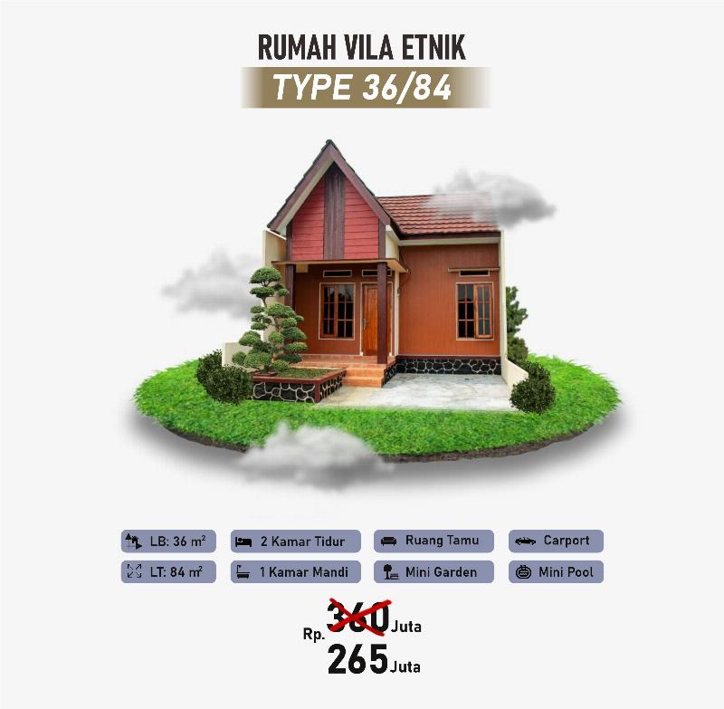 Rumah Syariah Murah 100 Jt-an di Ciampea Bogor