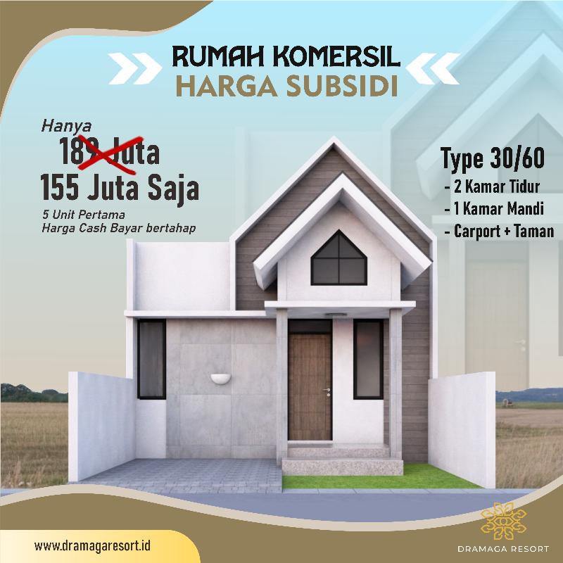 Rumah Syariah Murah 100 Jt-an di Ciampea Bogor