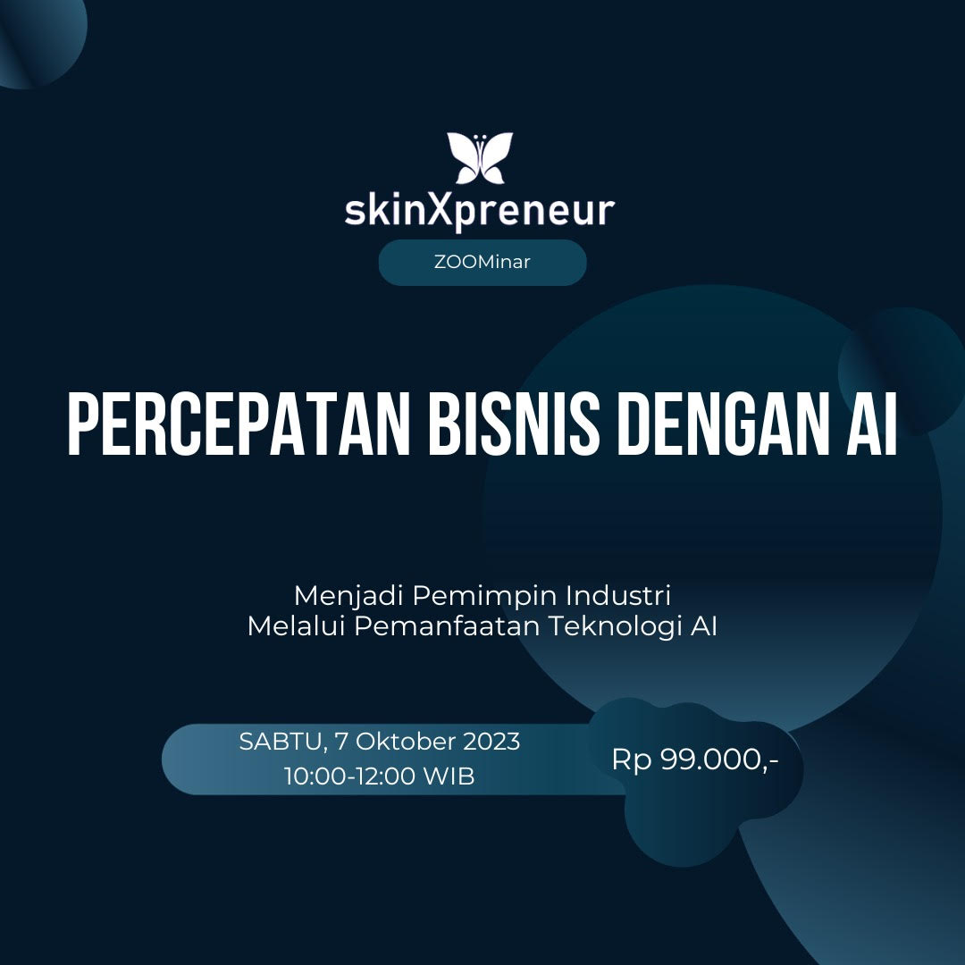 MASTER CLASS CHAT GPT : PERCEPATAN BISNIS DENGAN AI 