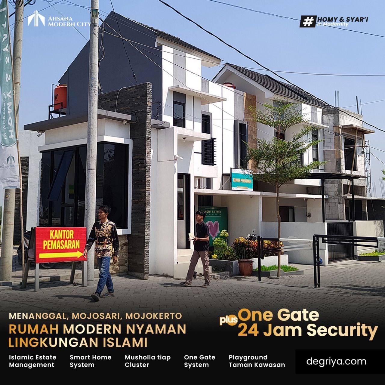 Rumah 2 Lantai Mojokerto - Ahsana Modern City Mojosari