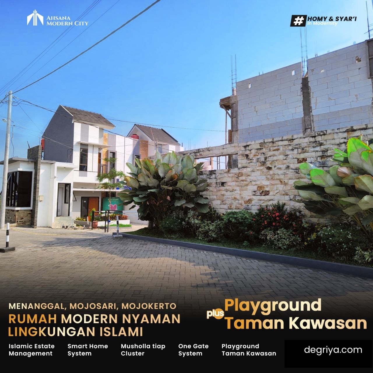 Rumah 2 Lantai Mojokerto - Ahsana Modern City Mojosari