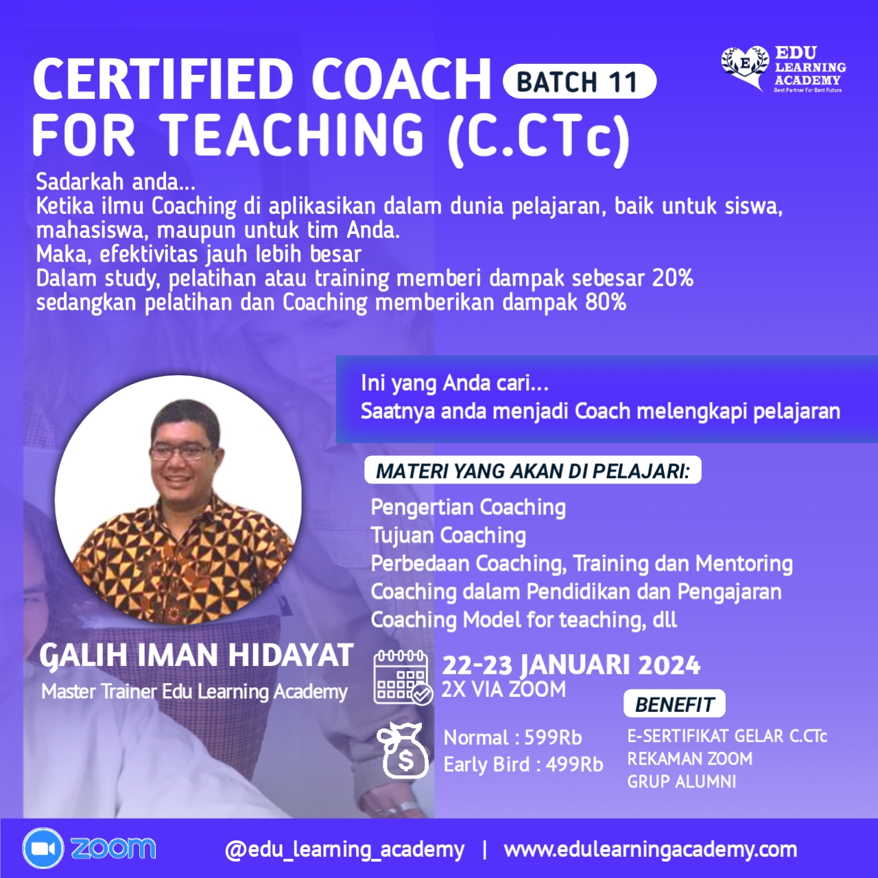 Certified Coach for Teaching