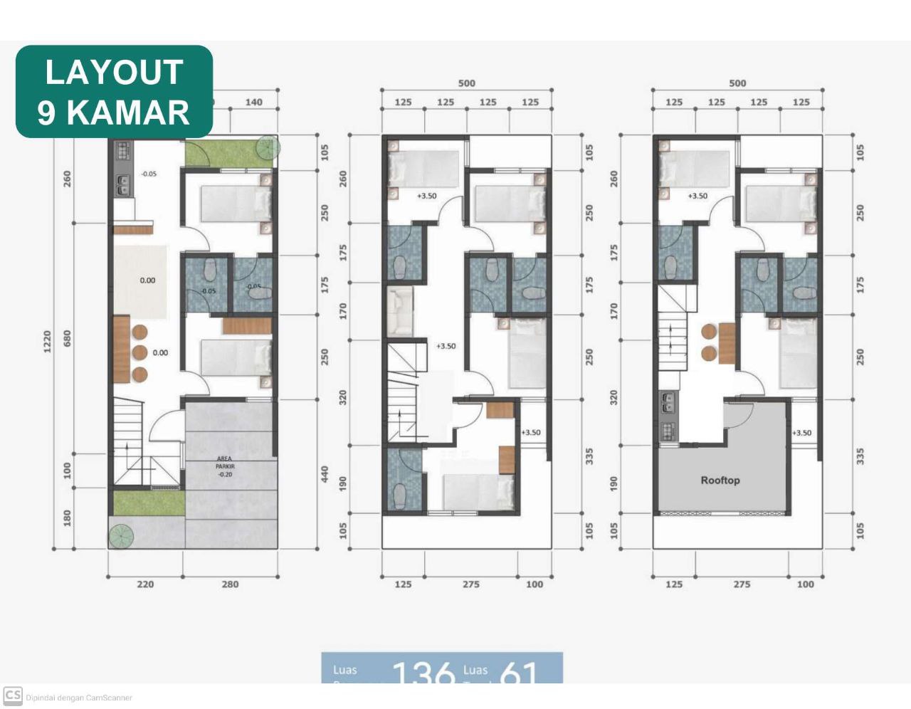 Investasi Kost 9 Kamar Dekat Kampus IPB Bogor