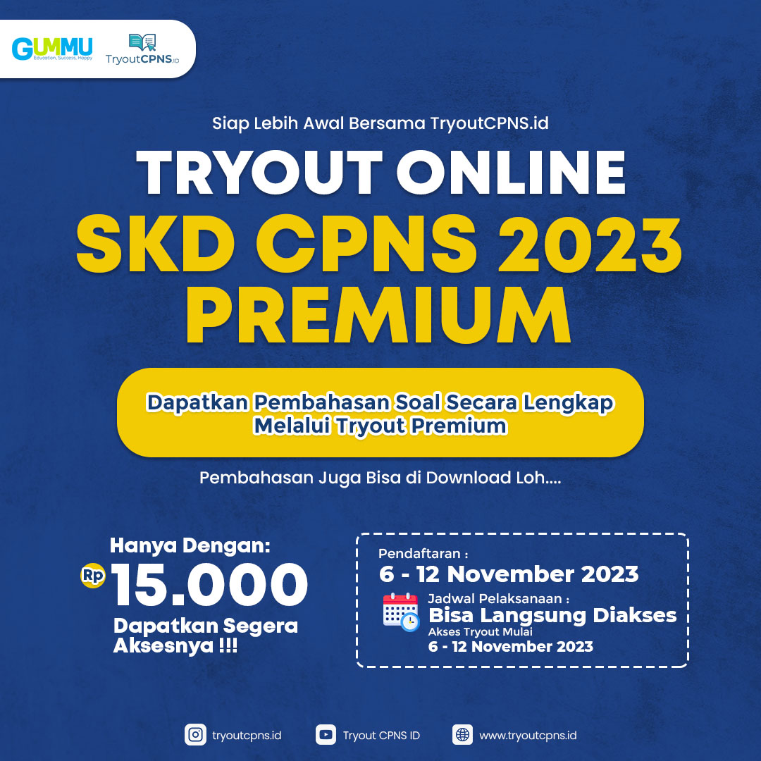  TRYOUT CPNS PREMIUM - Batch 44