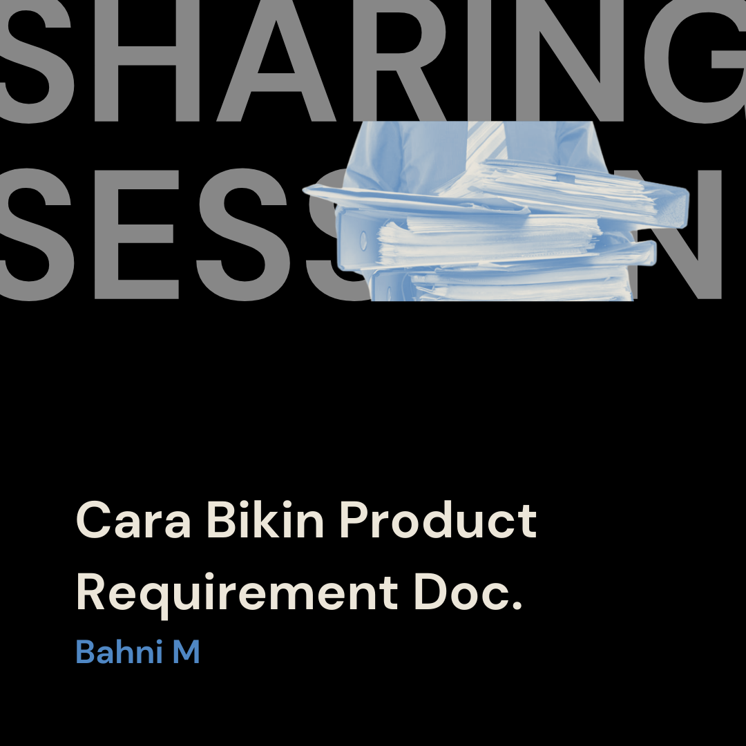 Cara Bikin Product Requirement Document