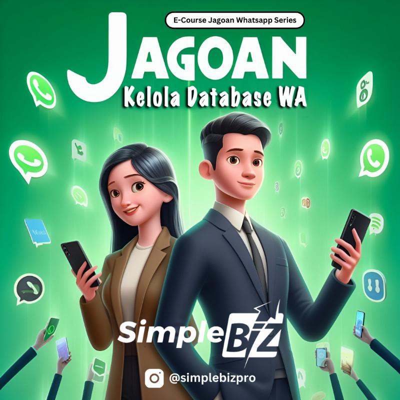 Jagoan WA Kelola Database by simplebizacademy
