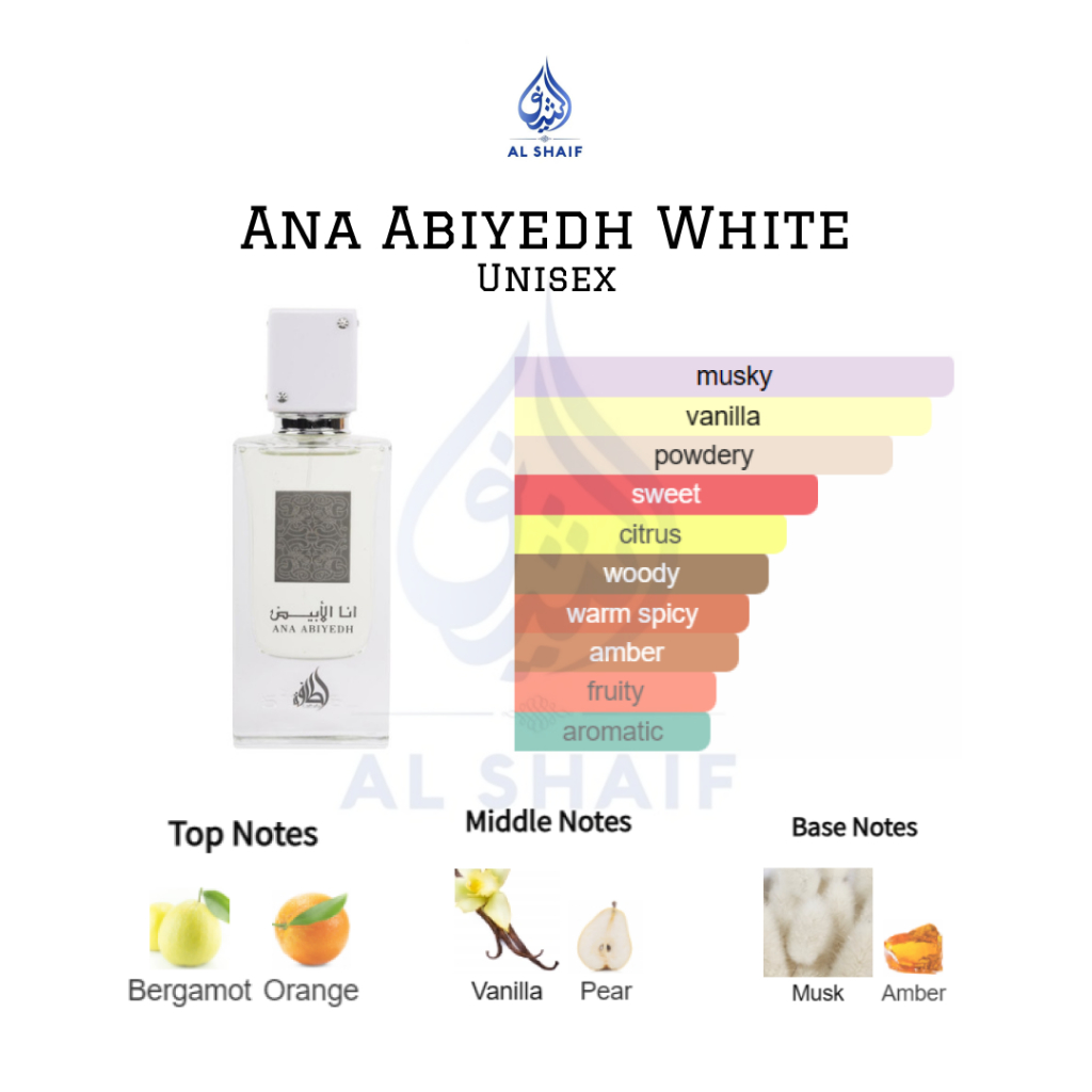 Ana Abiyedh White by Lattafa